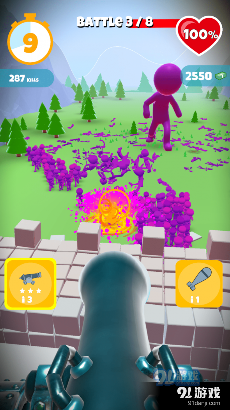 人群防御战争v8截图2