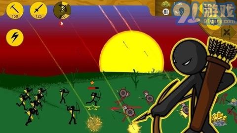 火柴人战争遗产远古版本v.1.72截图2