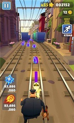 地铁跑酷皮瓜版本v3.06.4截图3