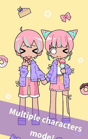 可爱女孩化妆师v1.0.14截图1
