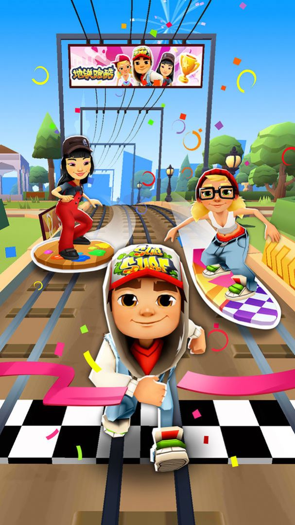 地铁跑酷(全地图解锁)v3.40.7截图1