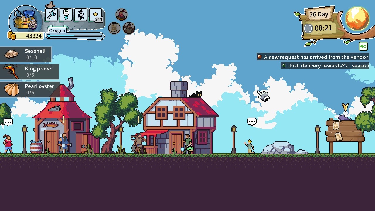 梦想钓鱼小镇FantasyFishingTownv1.2截图1