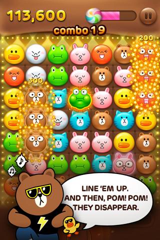 LINE POP消除v3.4.7截图1
