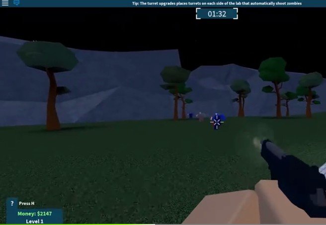 屌德斯解说Roblox丧尸战争模拟器v1.14截图3