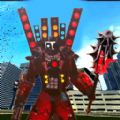 巨型马桶人大战v1.3
