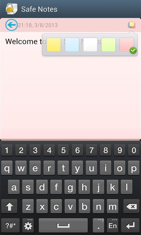 安全便签v1.12.20131031截图4