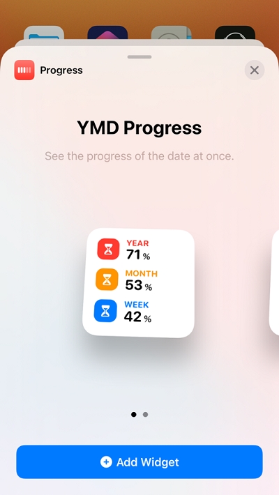 Progress(时间进度追踪支持小组件)v1.5.4截图1