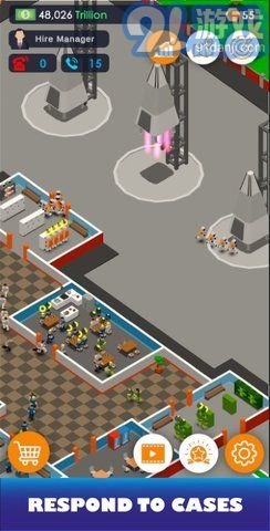 闲置警察局大亨（Idle Emergency）v1.6截图1