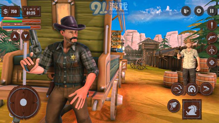 牛仔亡命徒赏金猎人v4.5截图1