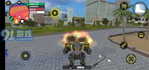 火柴人绳索英雄黑衣人无限金币版v3.4.190截图1