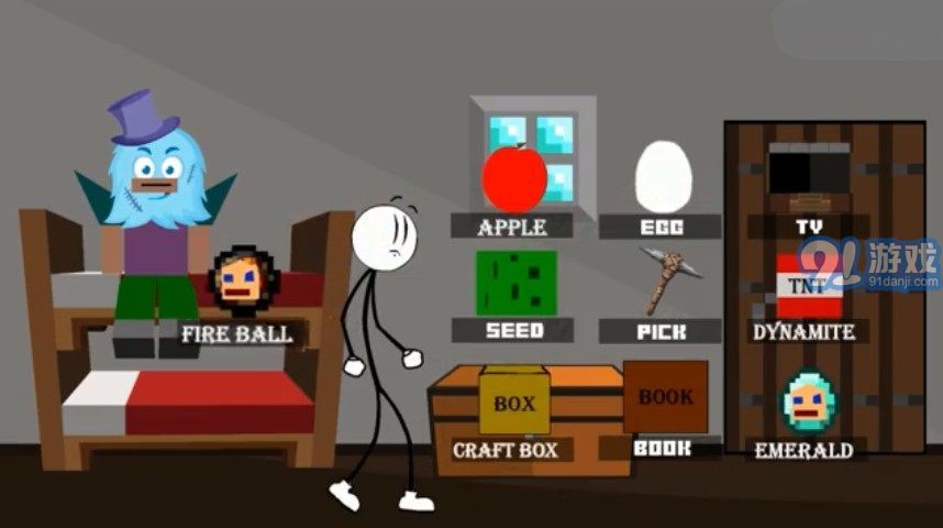 火柴人逃离我的世界v1.8截图4