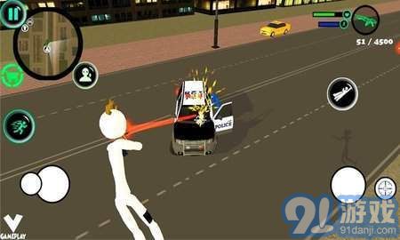 火柴人城市大冒险v1.8截图1