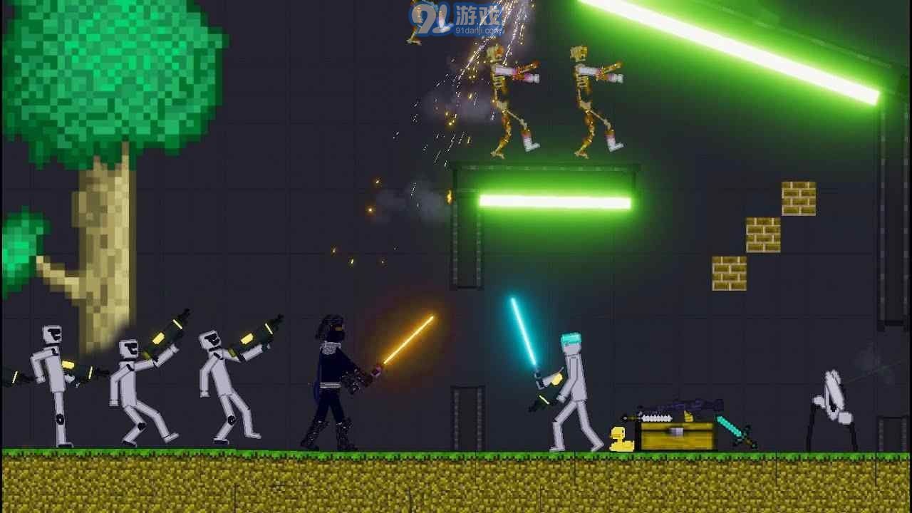 火柴人甜瓜游乐场v14.8截图1