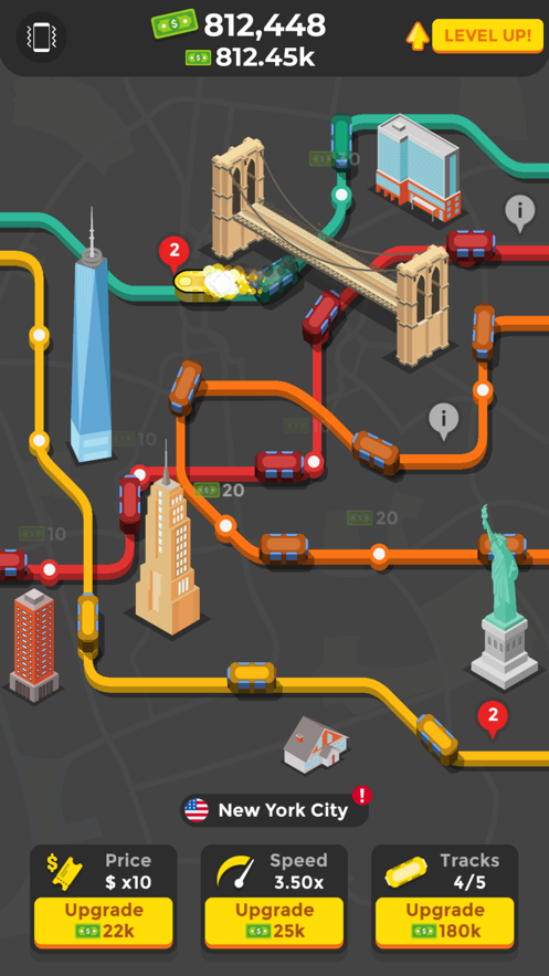 空闲地铁v1.8截图3