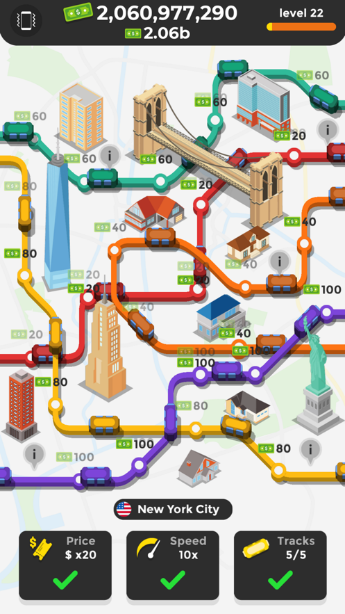 空闲地铁v1.8截图4