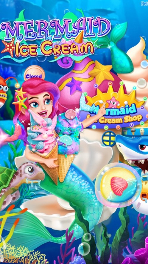 Mermaid Ice Creamv2.7截图1
