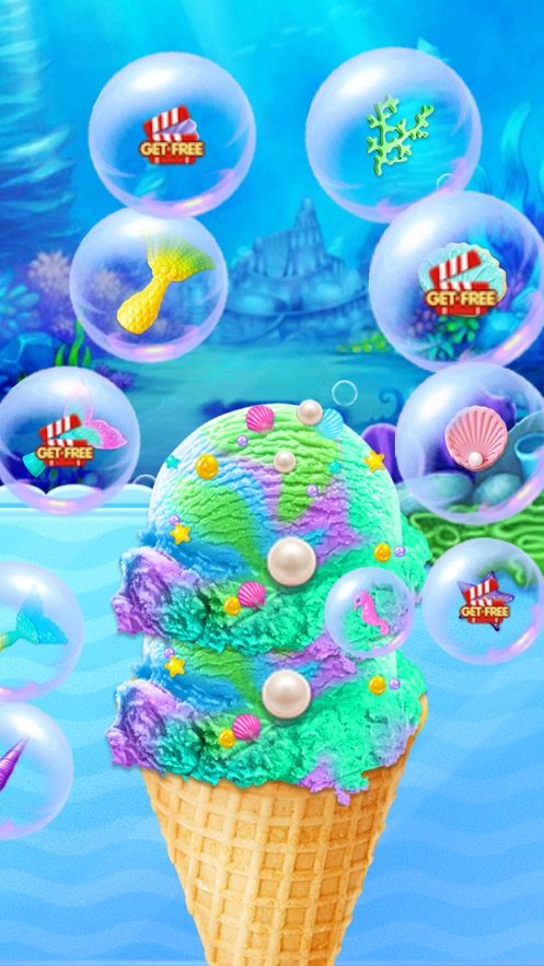 Mermaid Ice Creamv2.7截图4