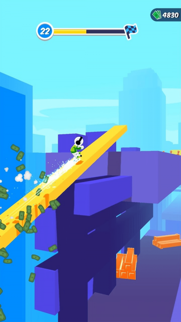 火柴人滑板特工免费版v0.12截图2