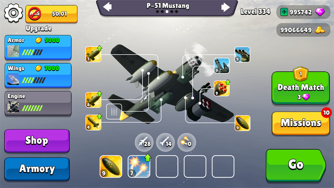 王牌轰炸机模拟器高画质版v1.3.87截图3