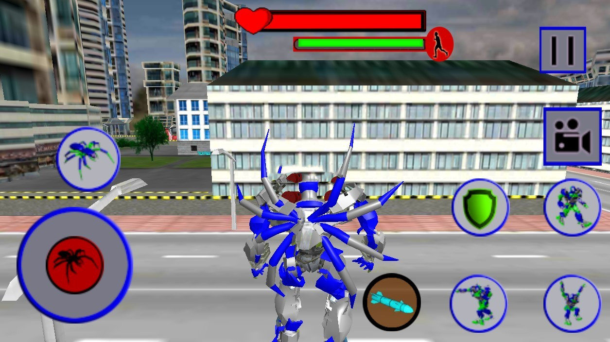 蜘蛛侠钢铁机器人v1.10截图1