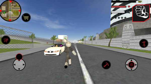 蜘蛛火柴人绳索英雄2v1.8截图2