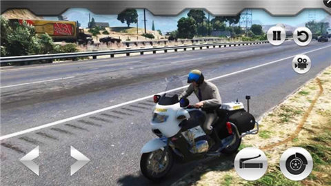警用摩托车模拟3Dv2.5截图1