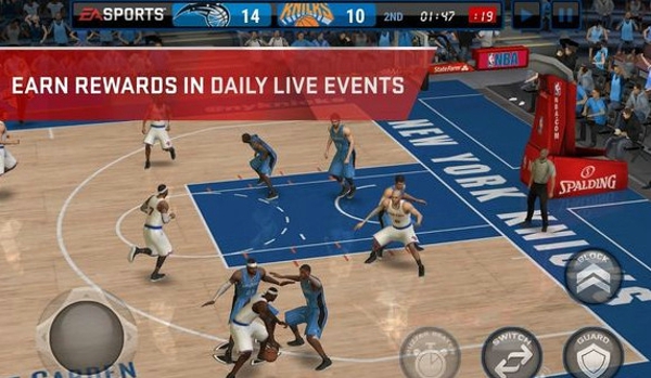 NBA LIVE移动版安卓v1.7.7截图4