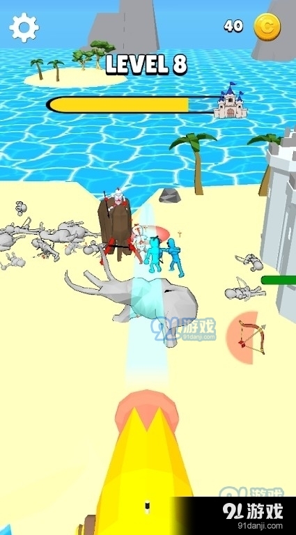 布娃娃军队3D疯狂战争v1.8截图1