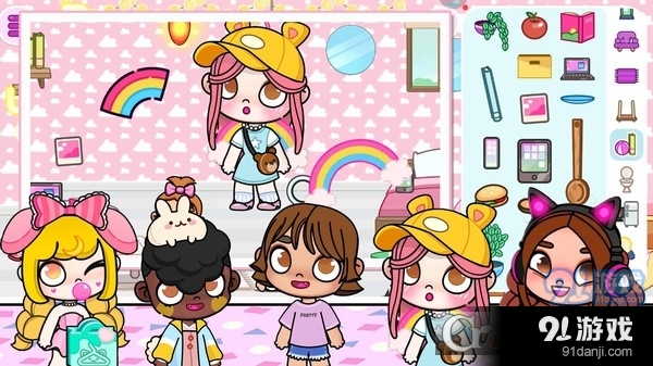 百变樱子穿搭日记手游v1.8截图1