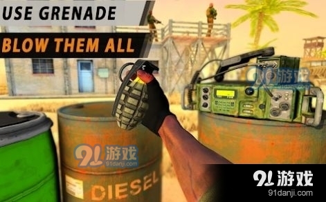 荒漠生存任务射击v5.3.11截图1