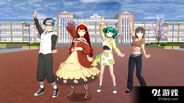 校园少女真实模拟v1.6截图1