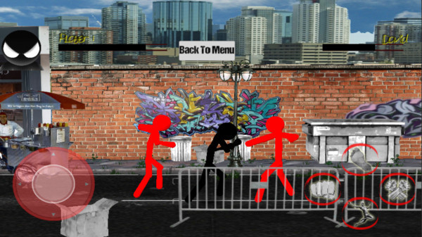 火柴人:城市战斗2v1.7截图1