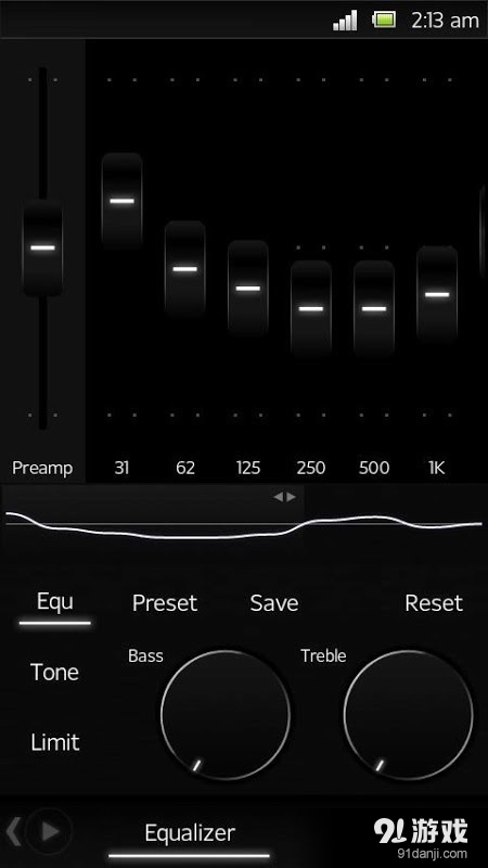 PowerAMP Black and White Skinv2.4.9截图2
