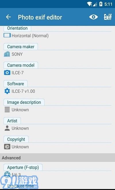 照片Exif编辑v2.2.20截图4