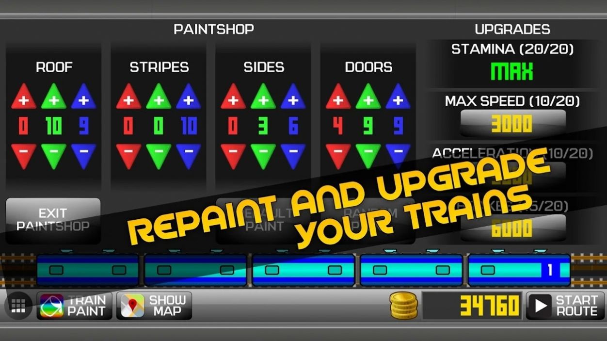 地铁模拟器2Dv1.105截图2
