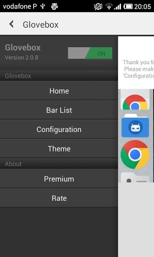 侧边应用盒Glovebox安卓版v2.0.8截图1