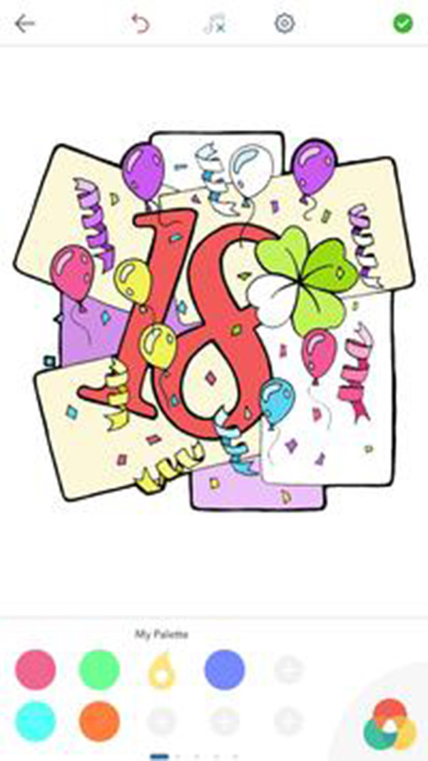 成人数字涂色书v1.6截图5