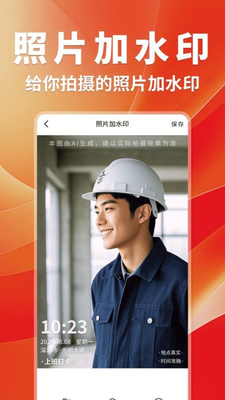 工作打卡水印相机定制版v1.0.4截图4