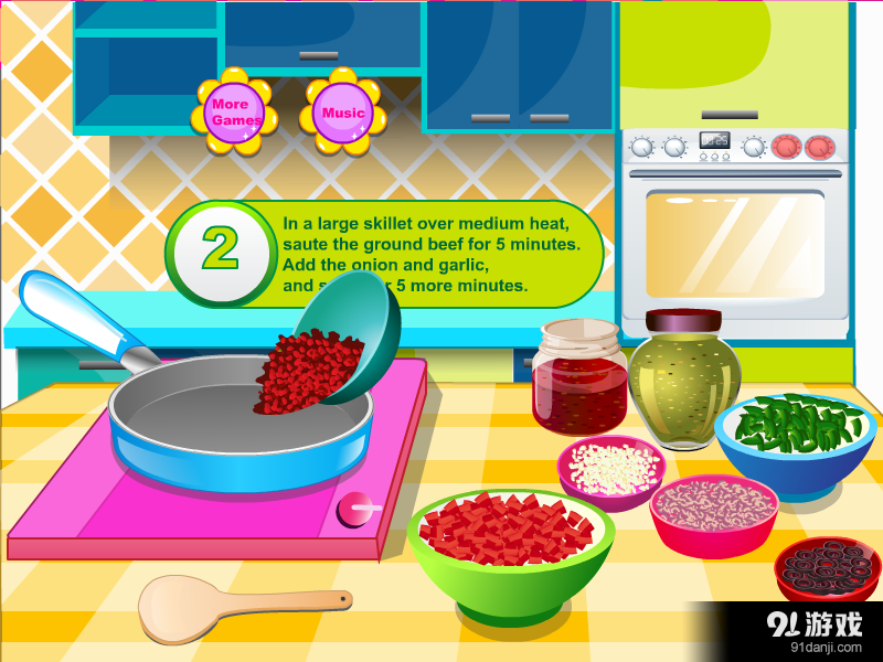 卷饼馅饼烹饪游戏v7.10.7截图2