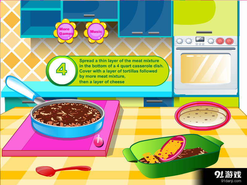 卷饼馅饼烹饪游戏v7.10.7截图5