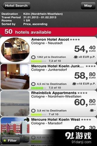 HRS Hotelsv6.9.7截图2