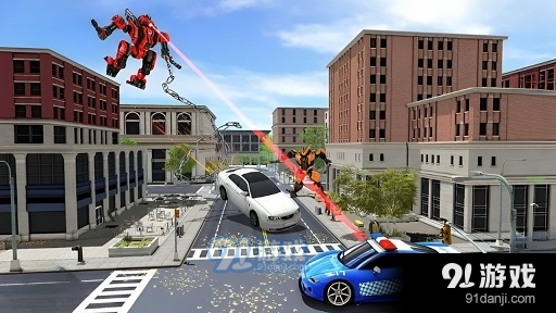 警用机器人改造汽车大战v2.7截图3