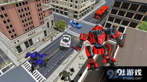 警用机器人改造汽车大战v2.7截图2