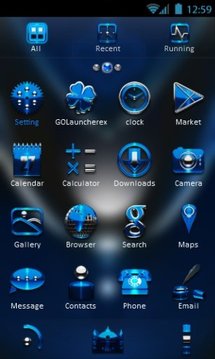 Go Launcher EX - Spirit Themev2.25截图2