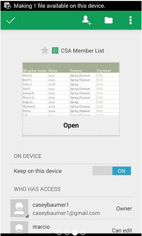 Google表格:GoogleSheets手机版v1.6.332.08.10截图3