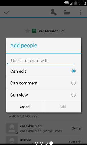 Google表格:GoogleSheets手机版v1.6.332.08.10截图4
