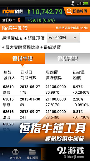 now 财经 v3.4.9截图1