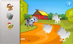 儿童高清动物拼图v1.33截图3