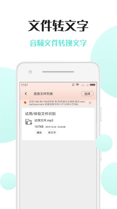 音频文件转文字v1.3.10截图3