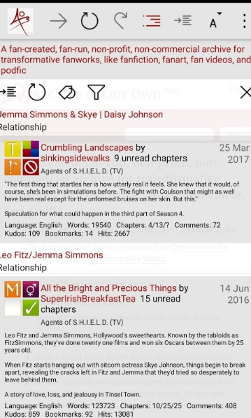 ao3安卓v1.0.9截图1